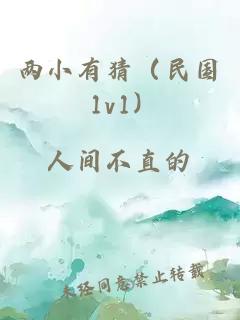 两小有猜（民国 1v1）